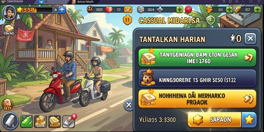 Tampilan antarmuka pengguna yang intuitif.