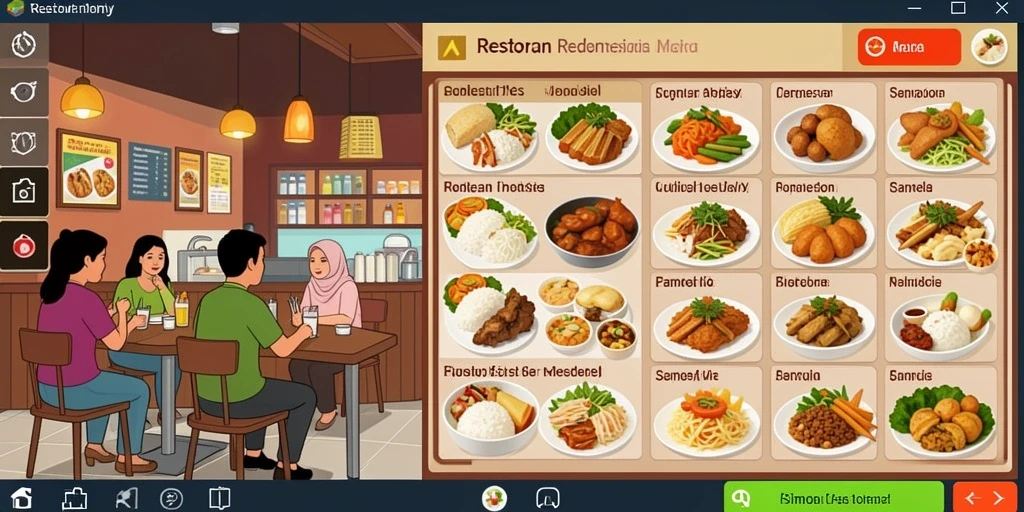 Tangkapan layar menampilkan karakter utama dalam aksi.