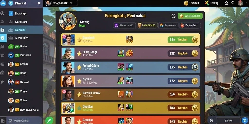 Tampilan antarmuka yang ramah pengguna.