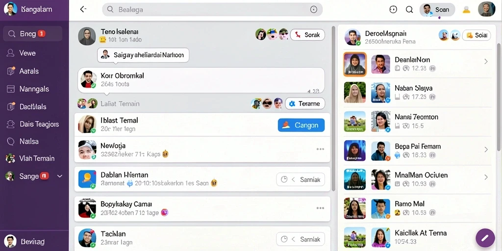 Tampilan luar angkasa yang menakjubkan.