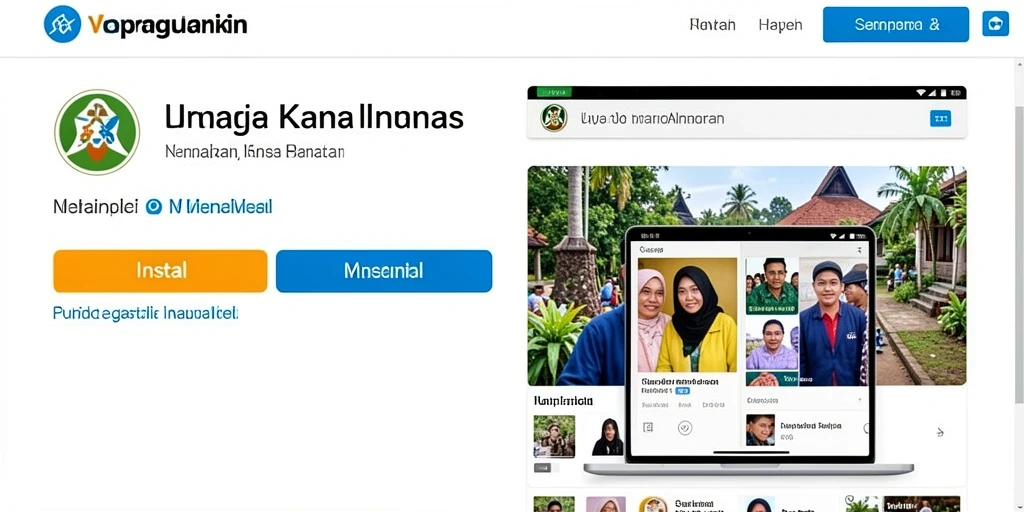 Tampilan antarmuka yang intuitif dan mudah dinavigasi.