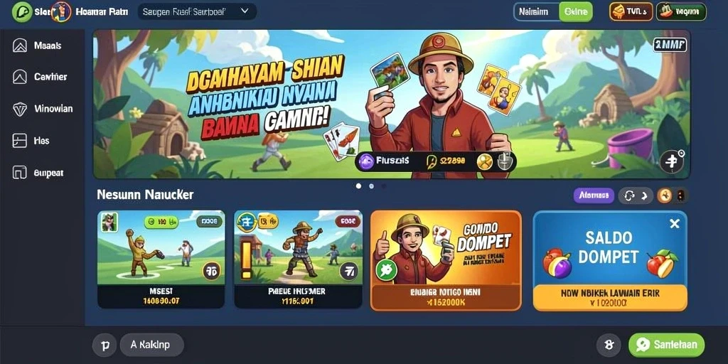 Tampilan antarmuka yang menarik dan mudah digunakan.