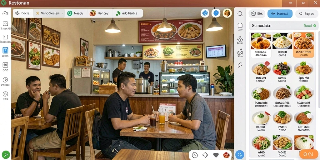 Tangkapan layar dari level pertama yang menantang.