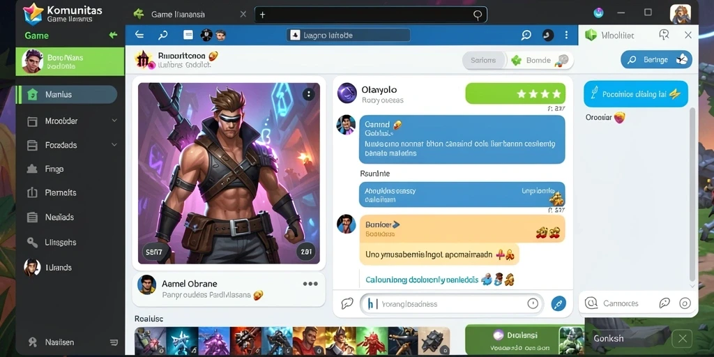 Tampilan antarmuka yang user-friendly dan modern.