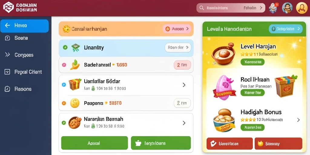 Tampilan antarmuka yang menarik dan mudah digunakan.
