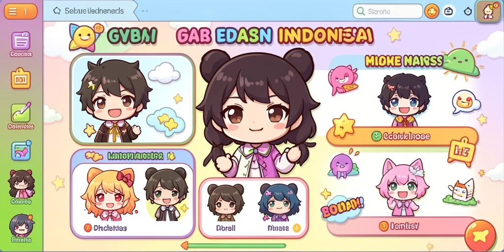 Tampilan antarmuka yang menarik dan mudah digunakan.