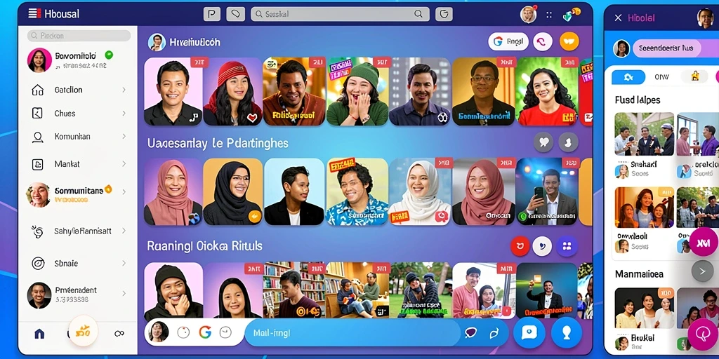 Tampilan antarmuka yang mudah dinavigasi.