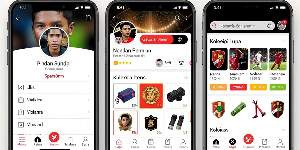 Tampilan antarmuka yang menarik dan user-friendly.