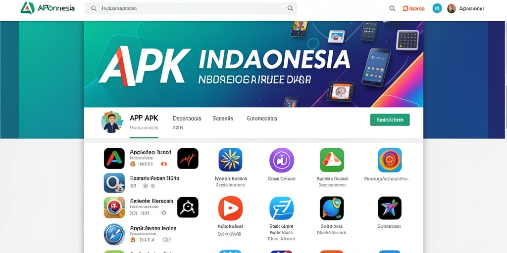 Tampilan awal yang menarik dan mudah dinavigasi.