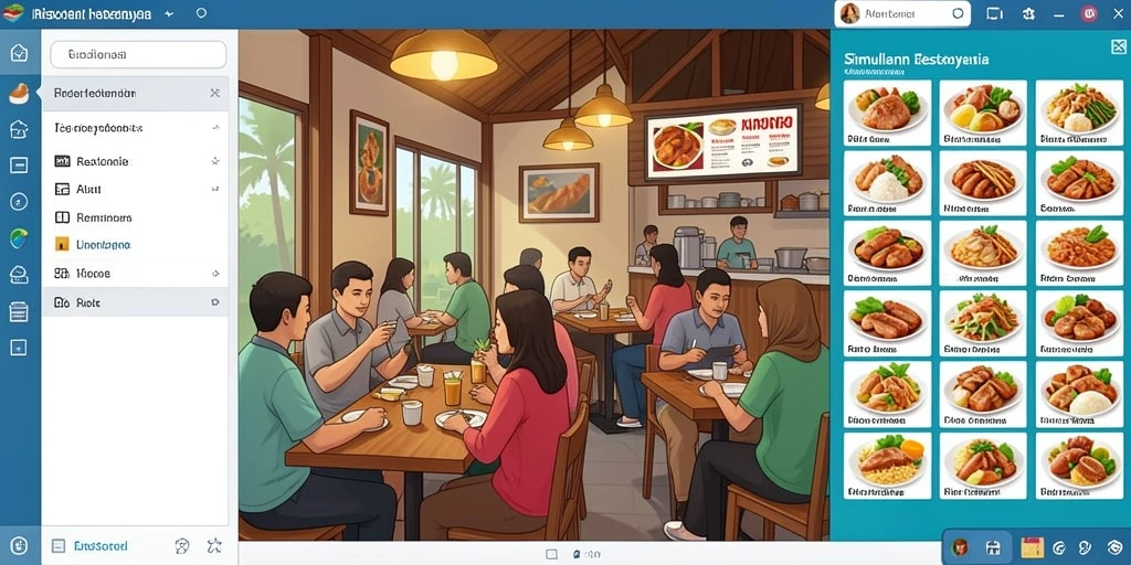 Tampilan antarmuka yang bersih dan mudah digunakan.
