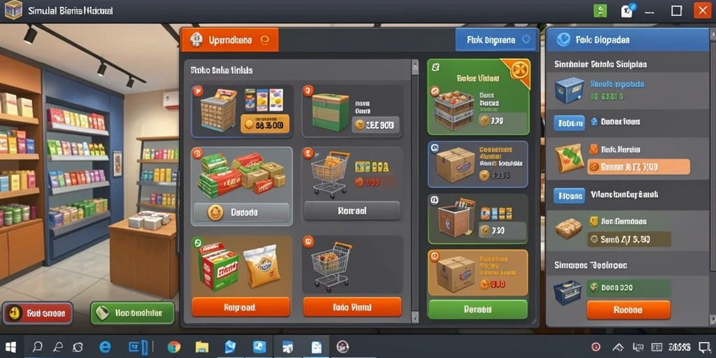 Screenshot menunjukkan layout utama permainan TOGELUP yang cerah dan menarik.