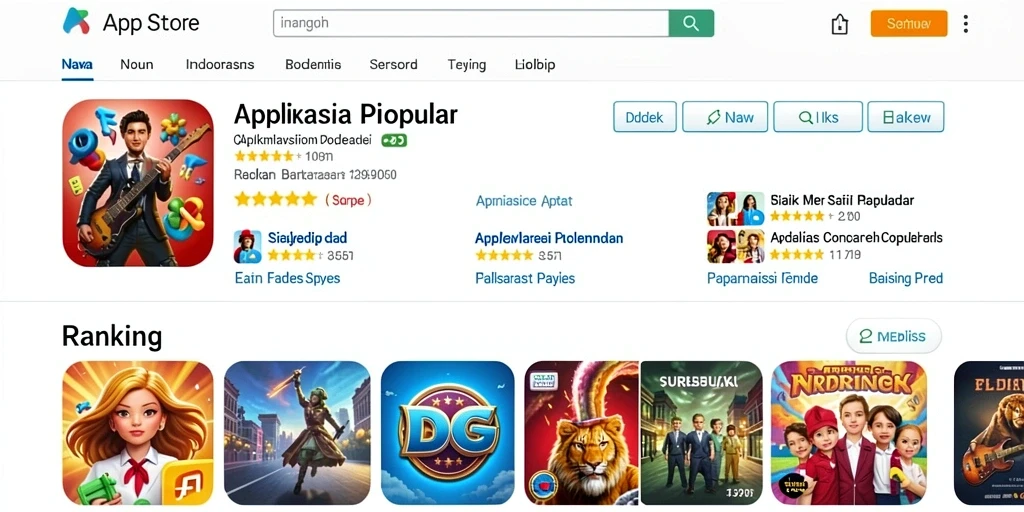 Tampilan antarmuka yang menarik dan intuitif.